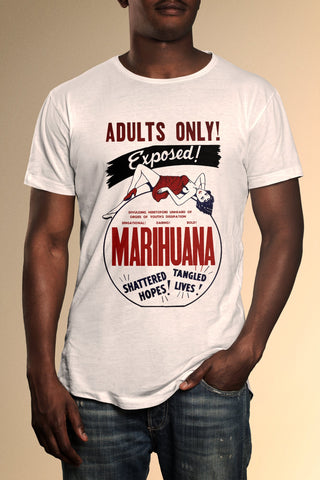 Adults Only Poster T-Shirt