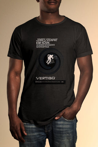 Vertigo Black Poster T-Shirt