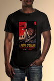 A Fistful Of Dollars Poster With Border T-Shirt