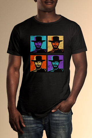 Clint Eastwood Multi Stamp T-Shirt